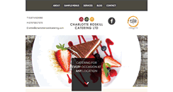 Desktop Screenshot of charlotteroskillcatering.com